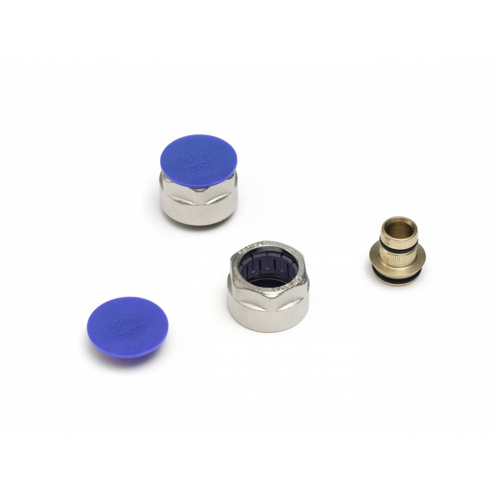 REHAU RAUTITAN Резьбозажимное соединение flex/pink 20х2,8xG3/4