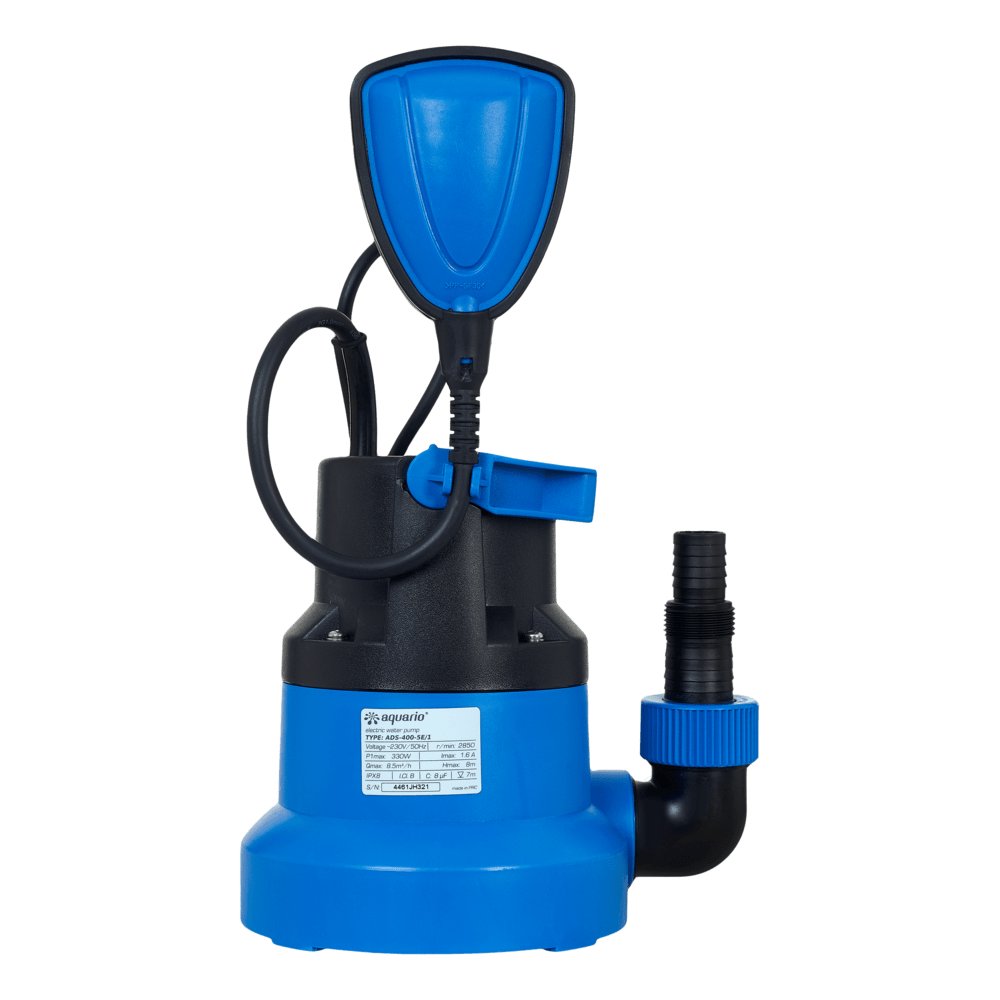 Дренажный насос Aquario ADS-400-5E/1 (осушение до уровня 1мм)