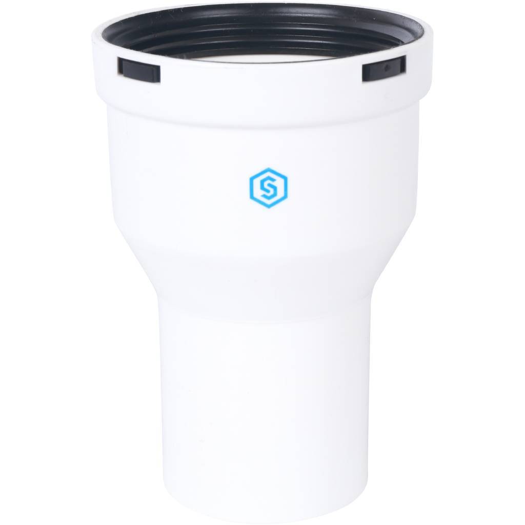 Адаптер STOUT DN60/80 134 мм м/п увеличенный конденсац. 