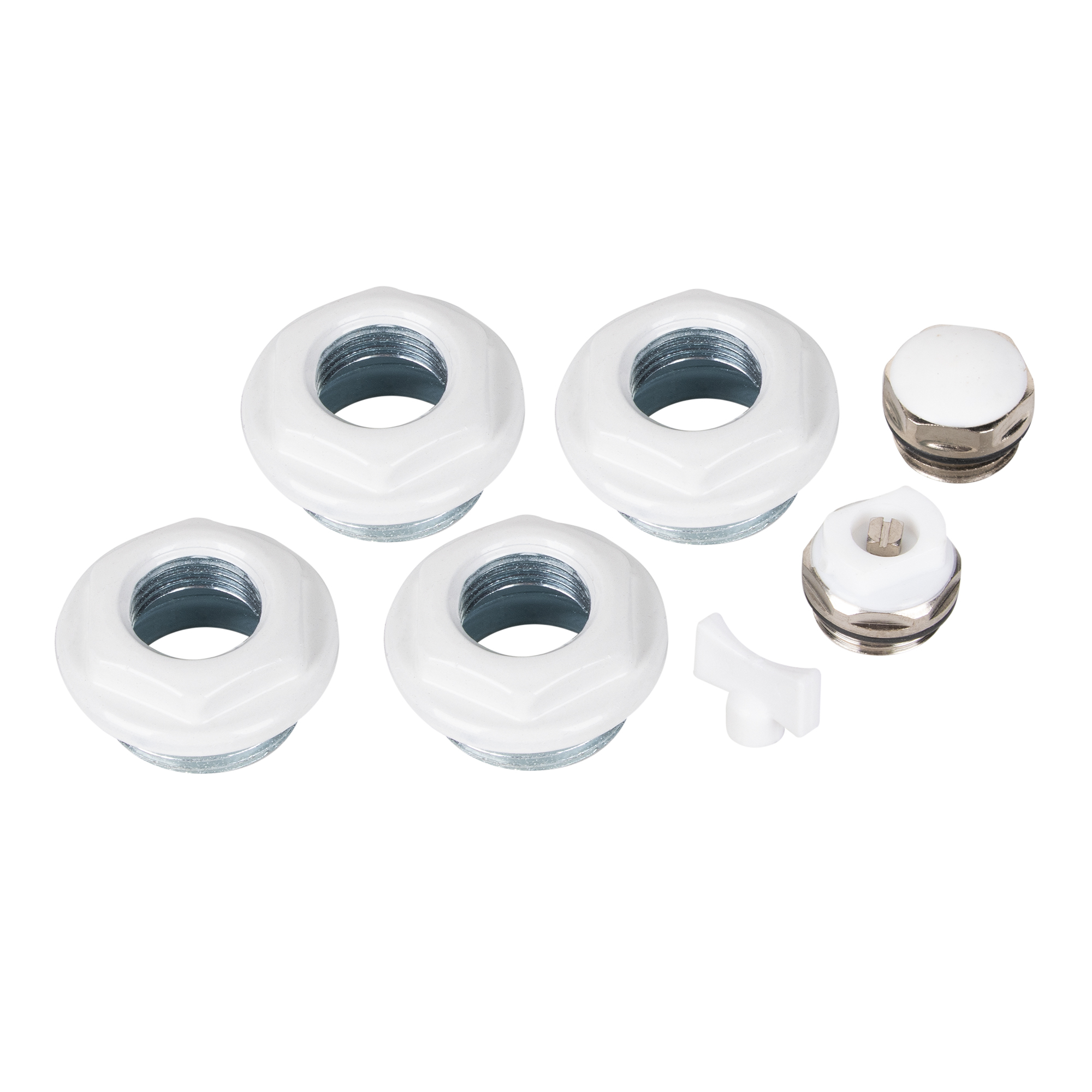 Комплект монтажный Royal Thermo 1"х 1/2" (белый)