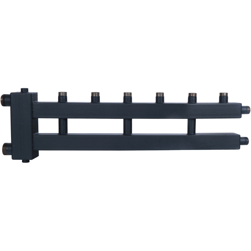 Коллектор ROMMER с гидроразделителем на 3+1 контура (до 60 кВт) дублер рядный