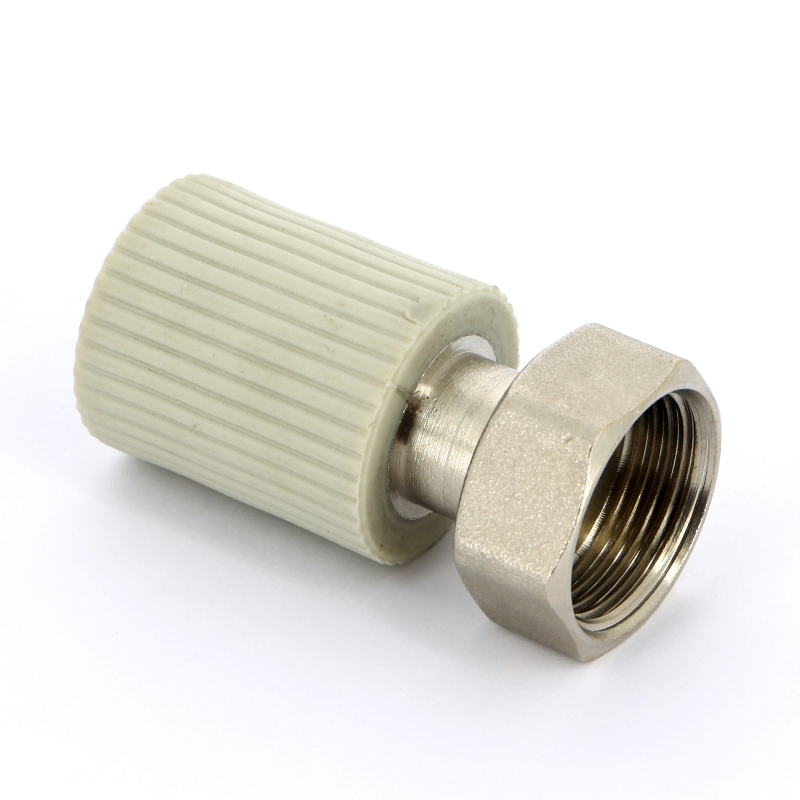 Муфта FV-PLAST 16х3/4 с накидной гайкой и вварным латунным патрубком (сварка-В)