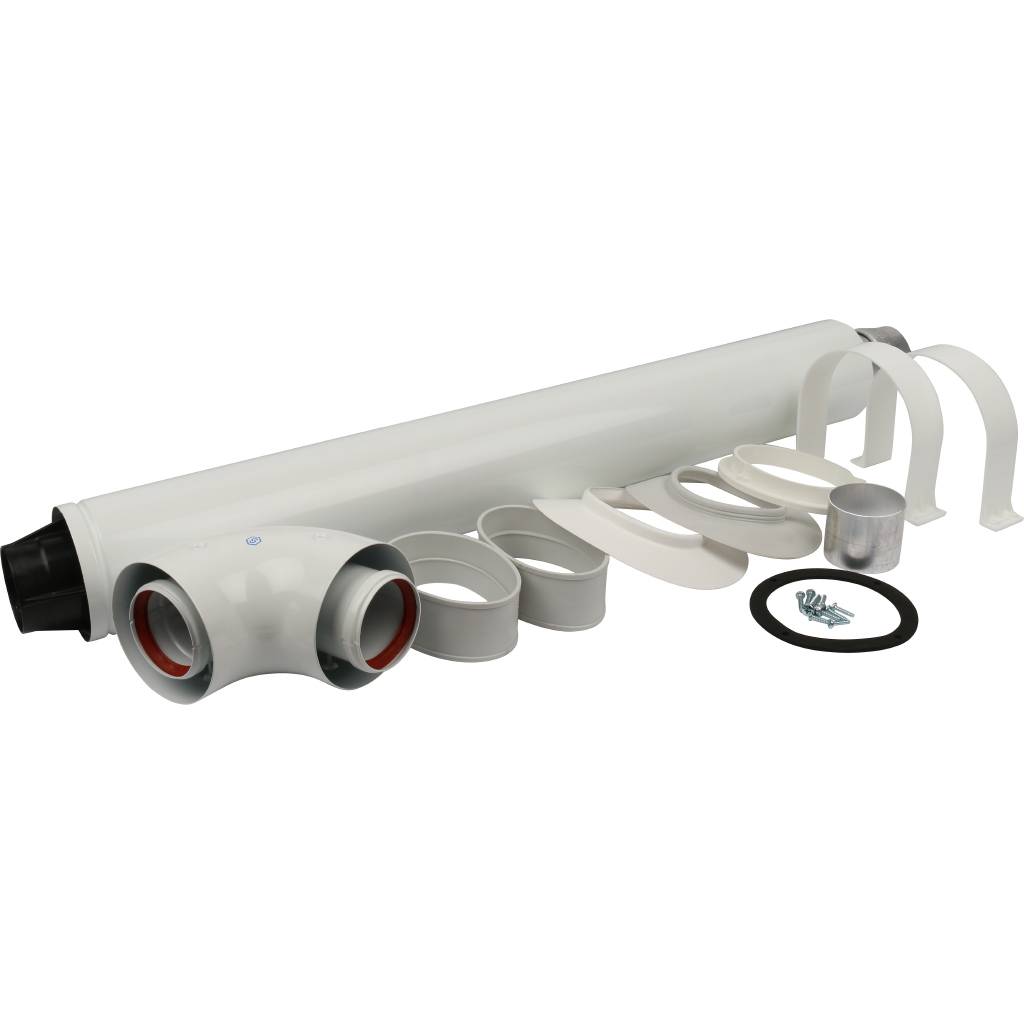 Коаксиальный комплект STOUT для прохода через стену D 60/100 универсальный 