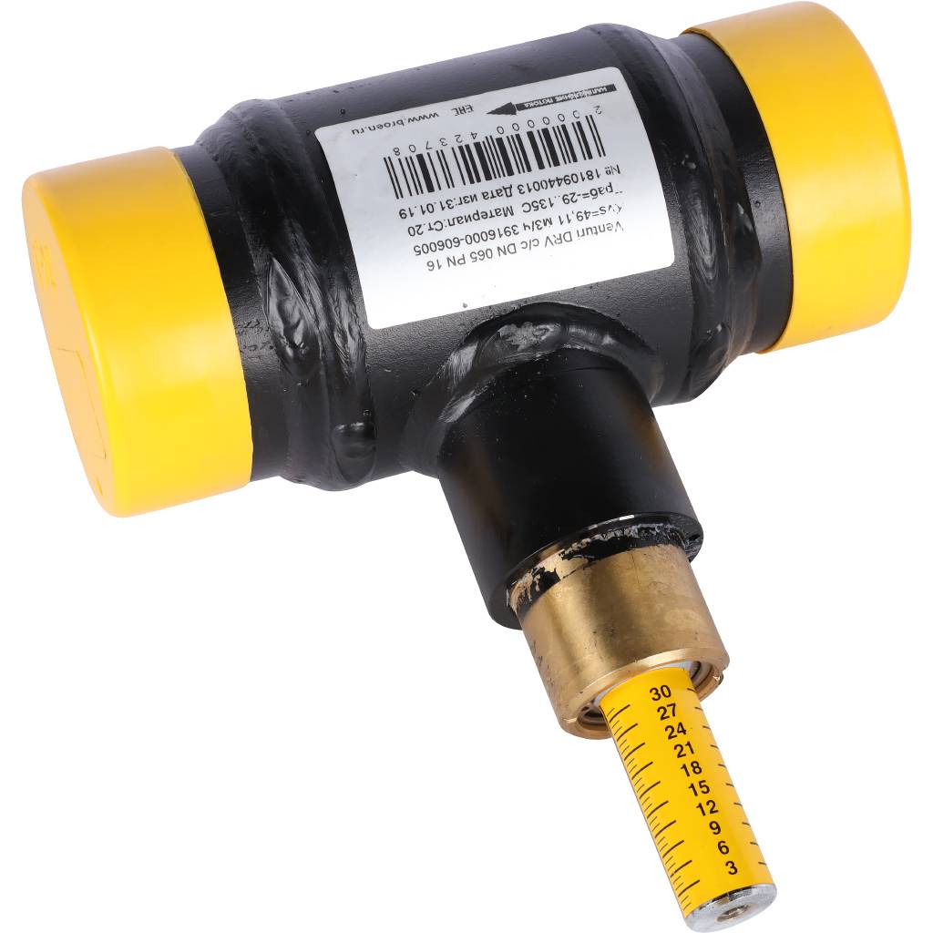 Клапан балансировочный BROEN Venturi DRV DN 65 PN 16 Kvs=49,11 м3/ч ручной сварной 3916000-606005