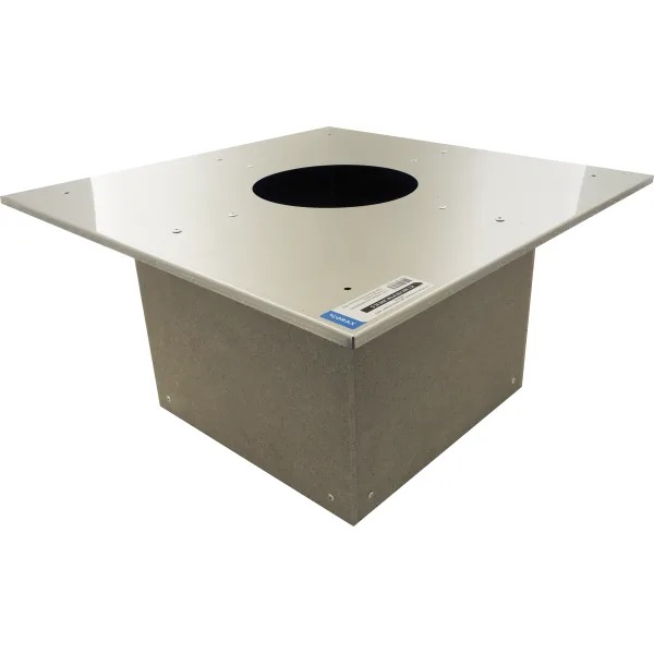 Потолочно проходной узел Ferrum Н (430/0,5 мм + мин.) max t=600°C D200