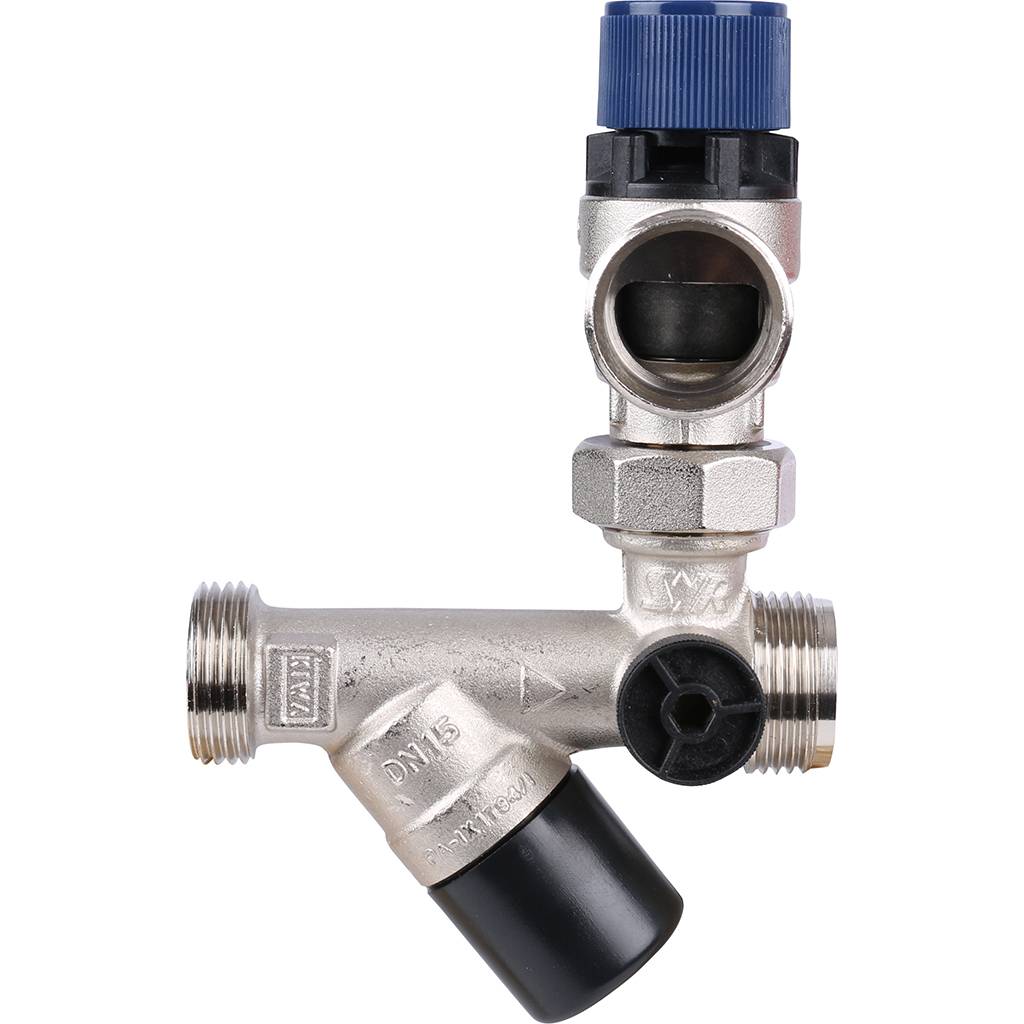 Группа безопасности бойлера Vaillant 3/4"НР до 200л 10 бар.