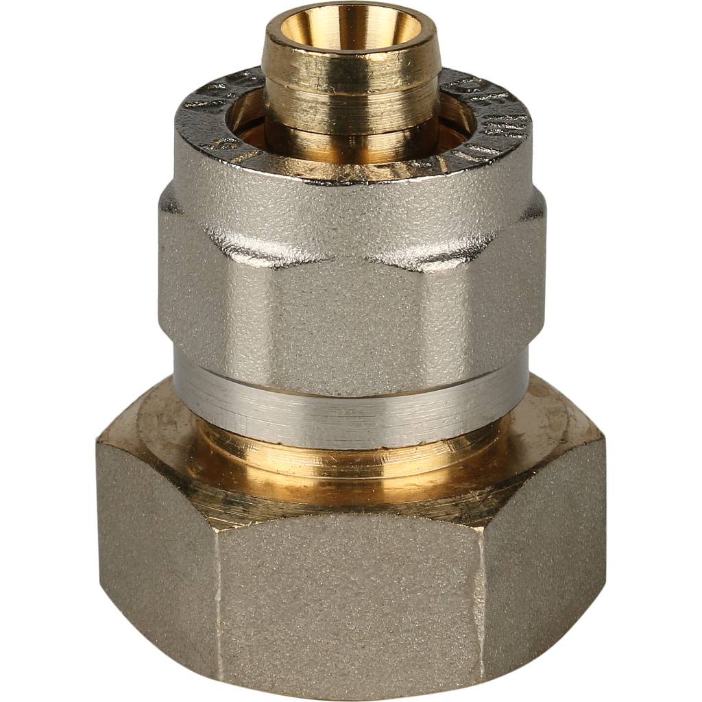 Переходник STOUT 3/4"х16 с внутренней резьбой для металлопластиковых труб (винтовой)