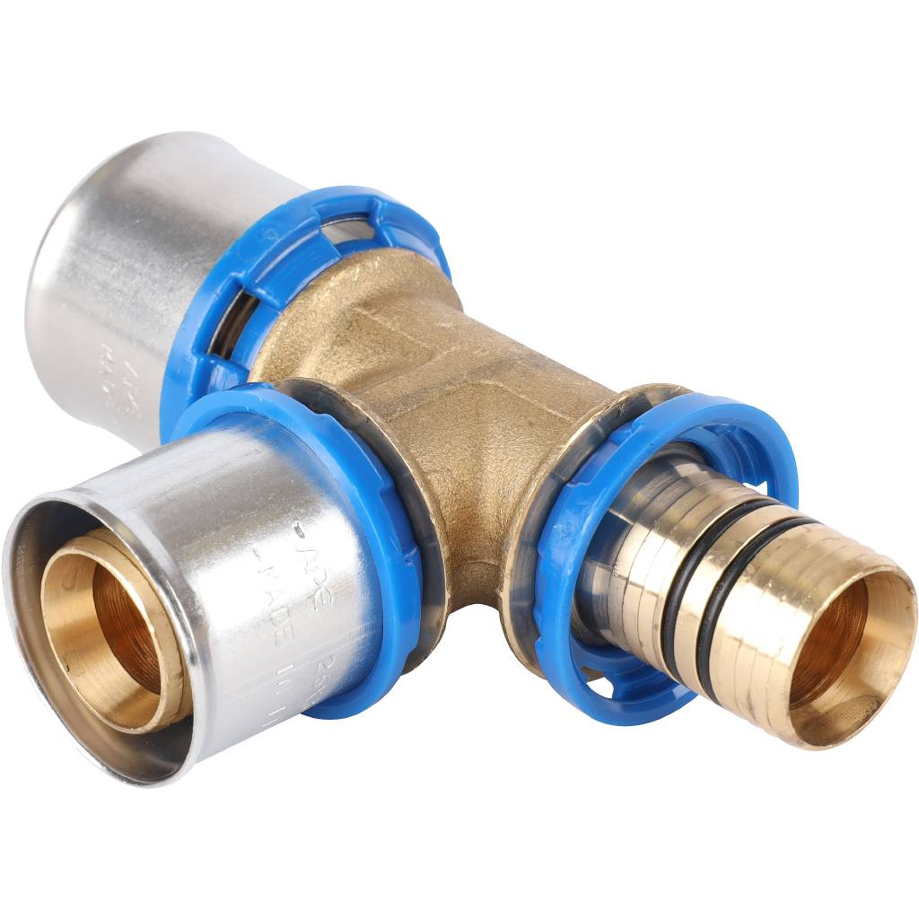 Тройник переходной APE 32 (3.0) x 26 (3.0) x 26 (3.0) для металлопластиковых труб