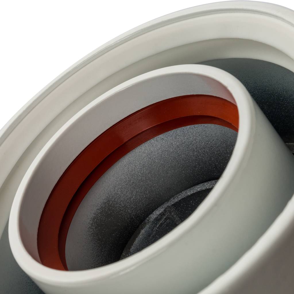 Конденсатосборник STOUT DN60/100 п/м вертикальный (уплотнения в комплекте)