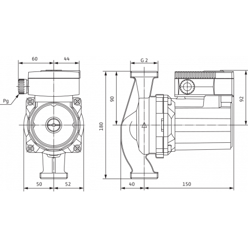 Циркуляционный насос Wilo TOP-RL 30/7.5
