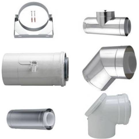 Buderus Система отвода дым. газов GAF-K 80/125 o KAS V2, 29 - 43 kW