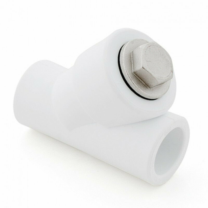 Фильтр сетчатый 45° РосТурПласт PP-R Дн20 внутренняя пайка