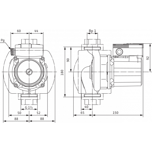 Циркуляционный насос Wilo TOP-S 25/5 EM