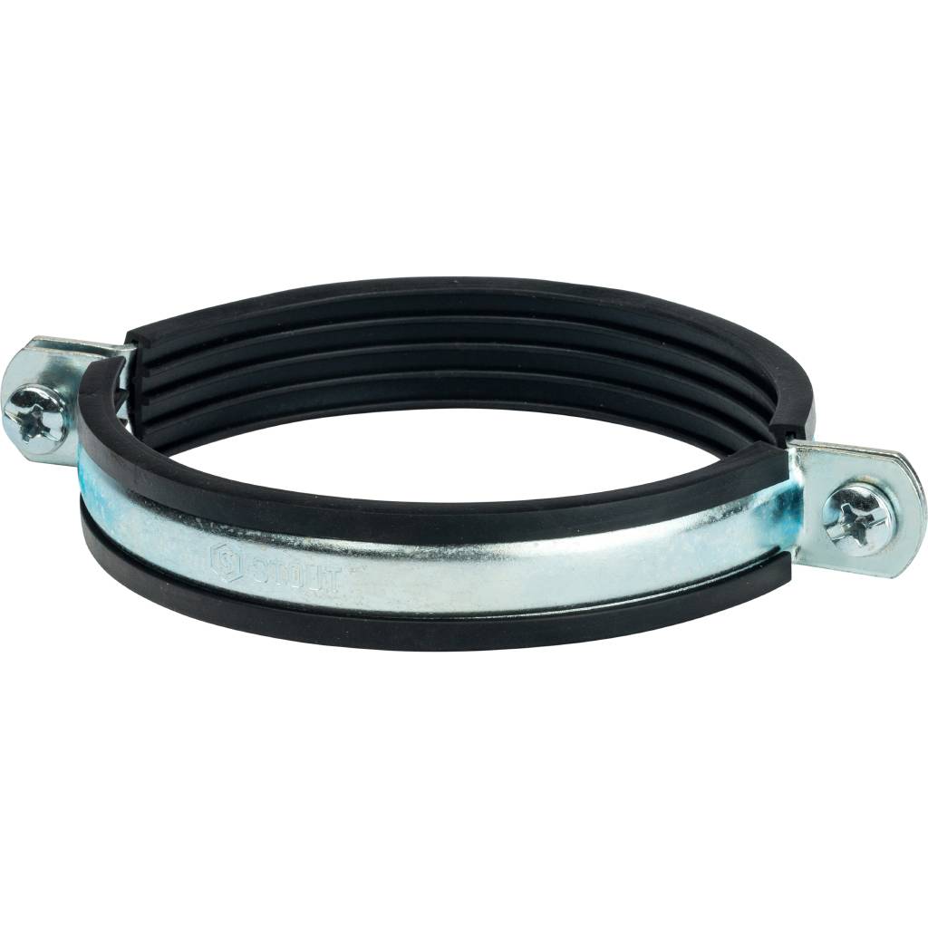 Хомут STOUT 5" (135-143) для труб с гайкой