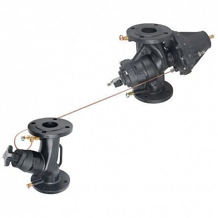 Комплект клапанов балансировочных Cimberio DN 125 (3767LP 20-80 кПа автомат, 3739ВDP ручной,999UN/2)