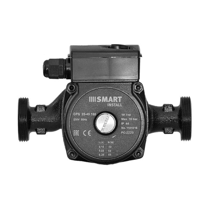 Циркуляционный насос Smart Install CPS 25-40 180 гайки в комплекте