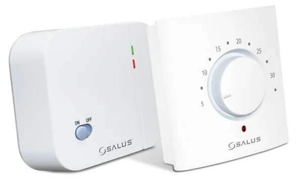 Терморегулятор Salus беспроводной комнатный с независимым питанием ERT20RF