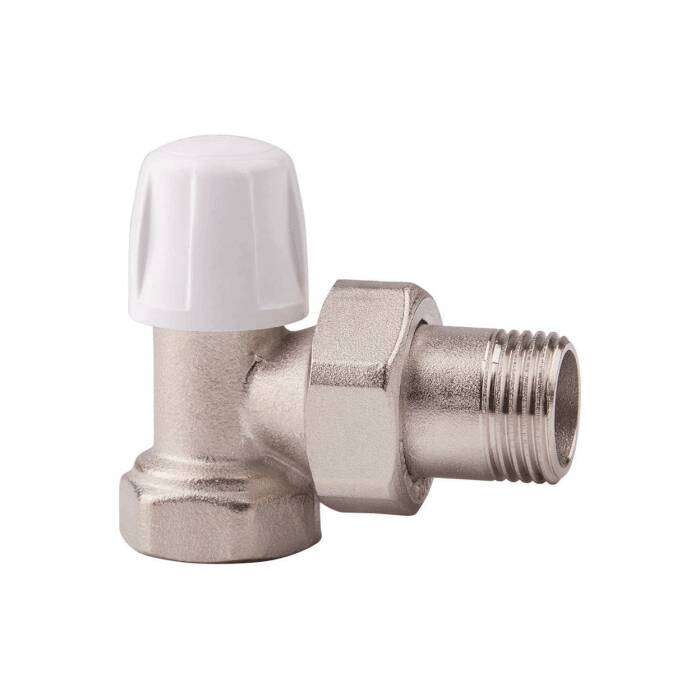 Запорный клапан Icma 805 Ду20 Ру10 ВР угловой