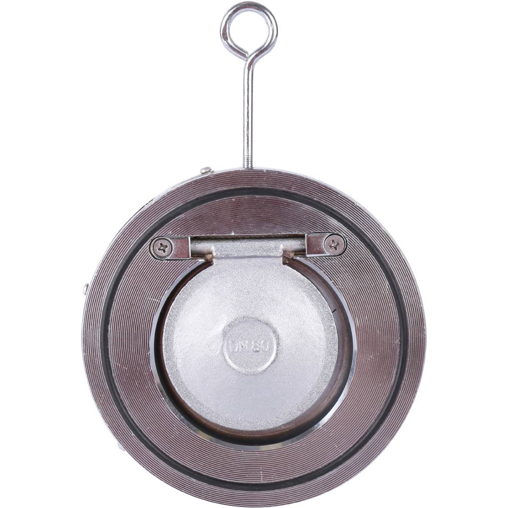 Обратный клапан Tecofi Ду80 межфланцевый одностворчатый