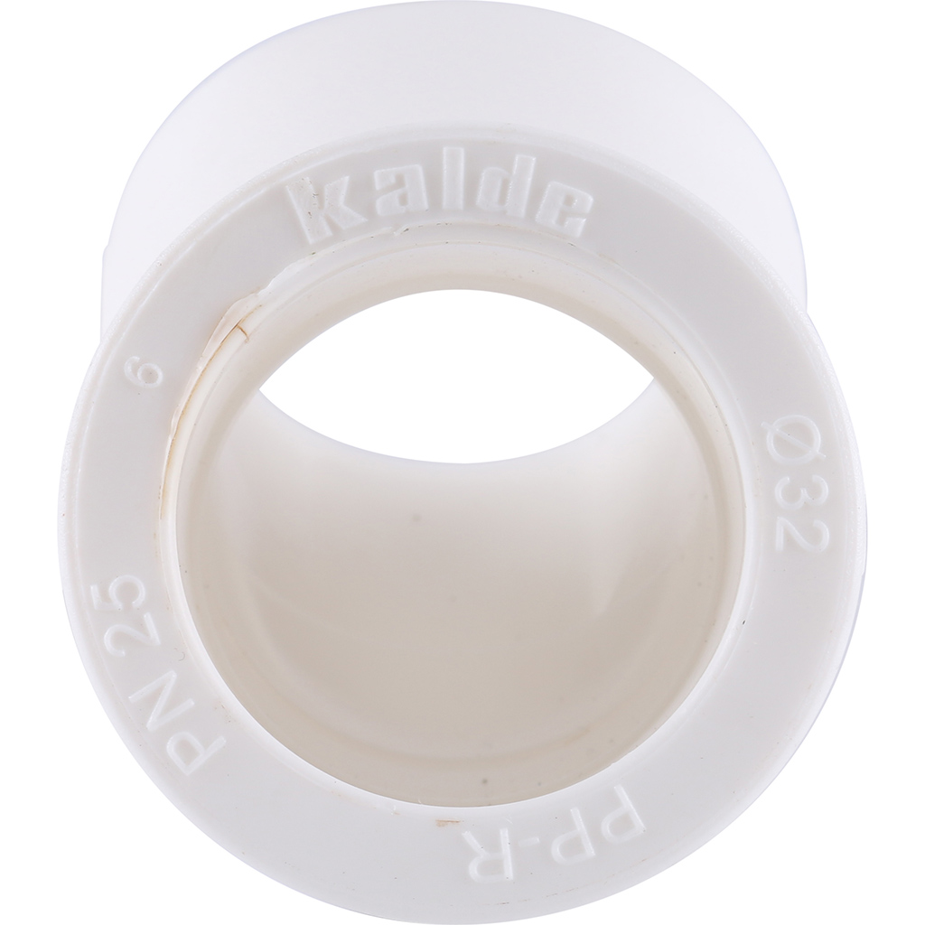 Kalde d=32 Угольник 45* для полипропиленовых труб под сварку (цвет белый)