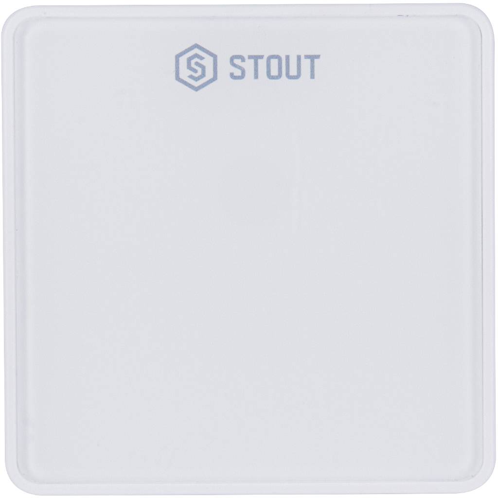 Беспроводной комнатный датчик STOUT C-8r (белый)
