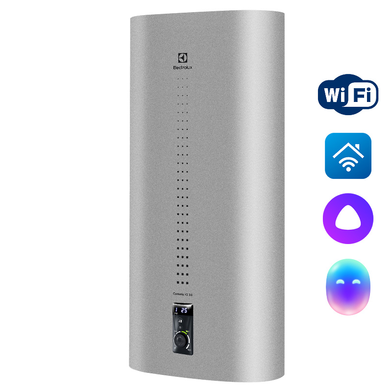 Накопительный электрический водонагреватель Electrolux EWH 50 Centurio IQ 3.0 Silver