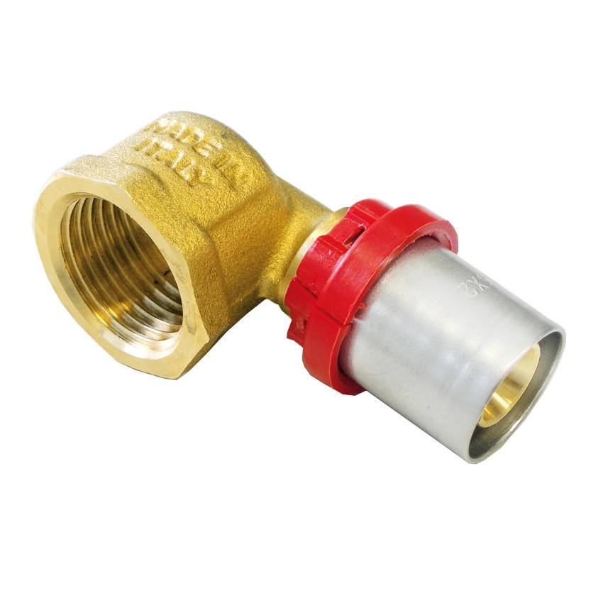 Угольник TIEMME 20х1/2" с внутренней резьбой