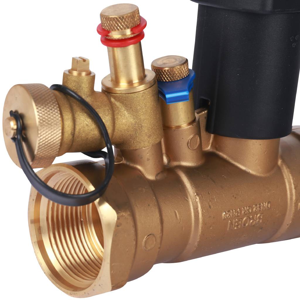 Клапан балансировочный BROEN Venturi FODRV DN32 PN25 Kvs=13,2 м3/ч ручной с дренажем 4655000H-001003