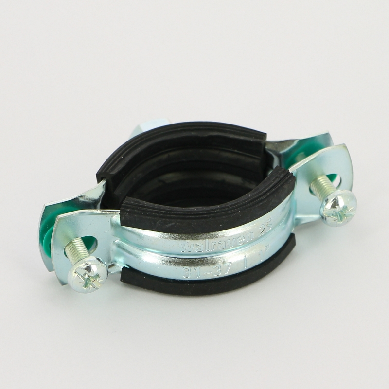 Хомут Walraven 2S с epdm M8 31-37мм (оцинкованный)