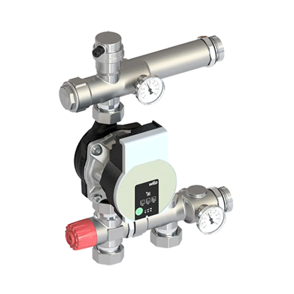Насосно-смесительный узел ELSEN 20-130/6 с насосом Wilo Para 15-130/7