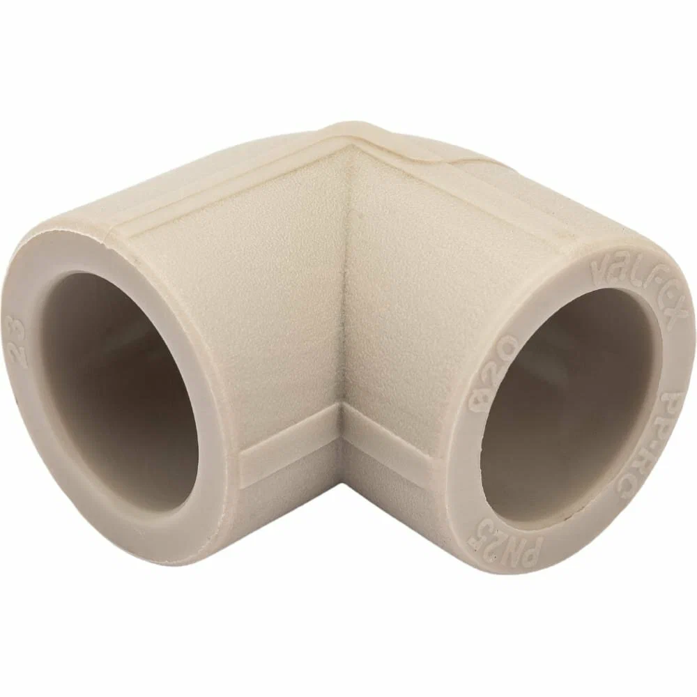 Угольник 90° VALFEX PP-R Dn50 (серый)