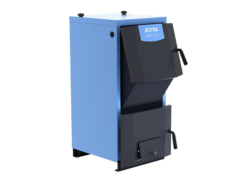 Напольный твердотопливный котел ZOTA Bulat 35 кВт