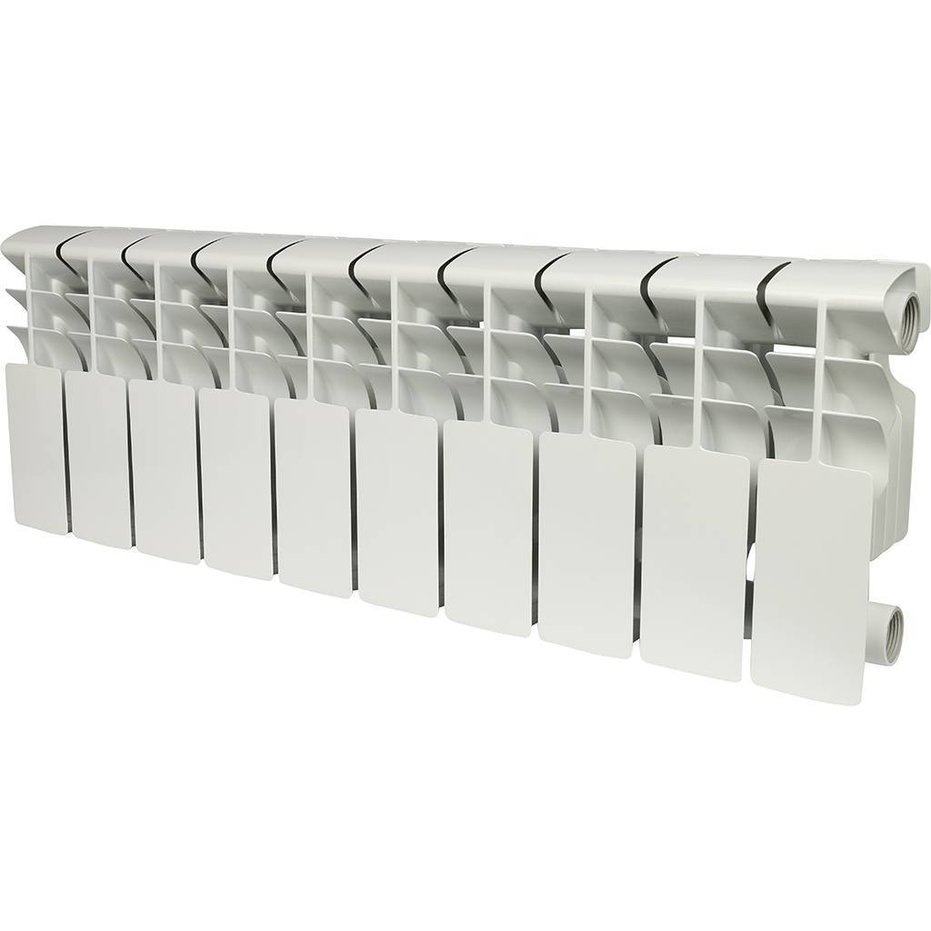 Радиатор алюминиевый ROMMER Plus 200 200мм 10 секций