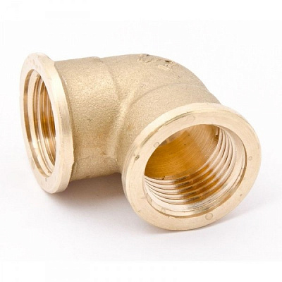 Угольник 90° ELSEN Ø 20 — 1/2" В, латунь