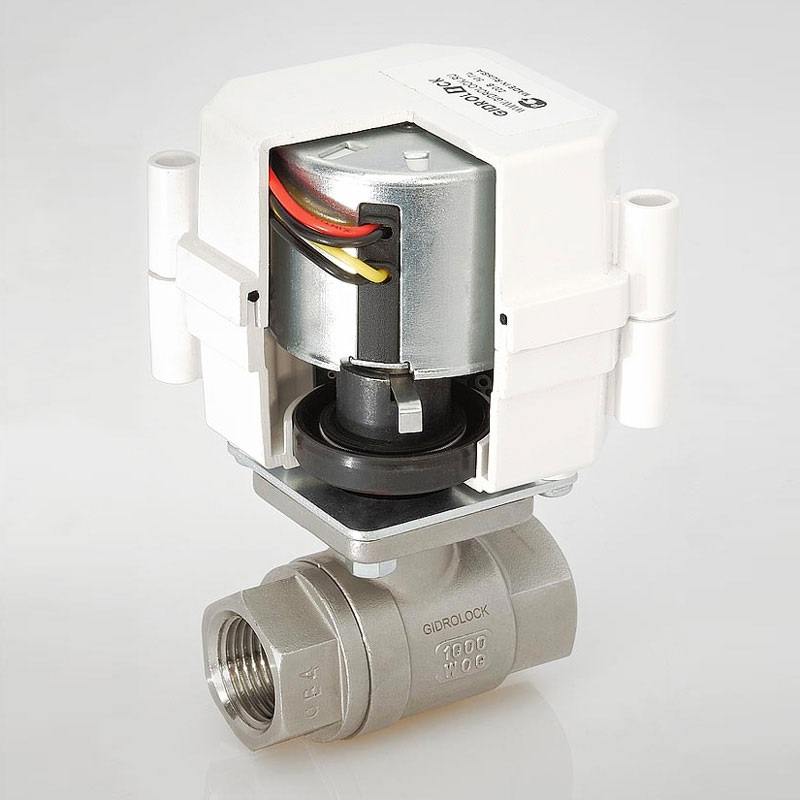 Шаровый электропривод (ШЭП) Gidrolock ULTIMATE 220V Steel 1/2"