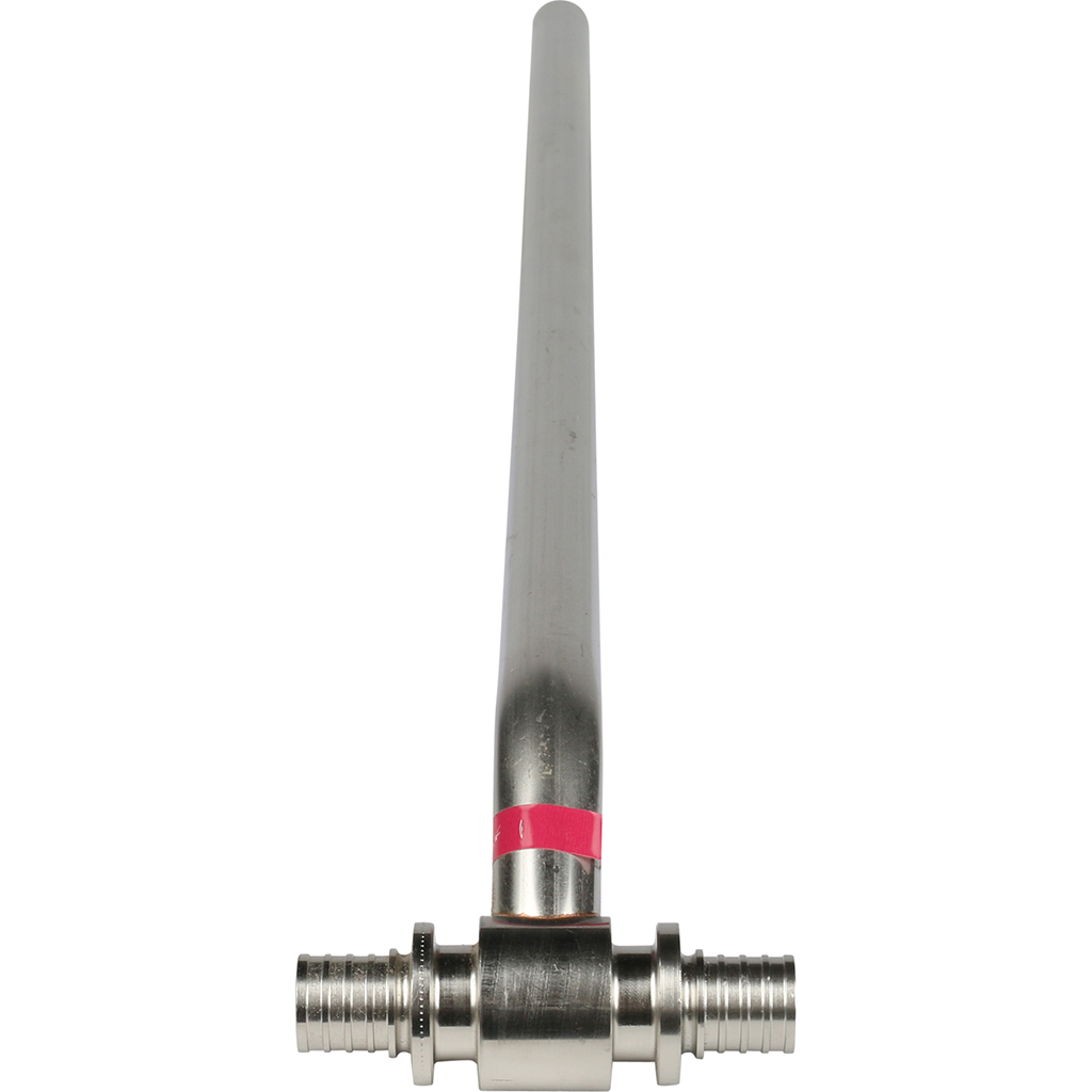 REHAU RAUTITAN Трубка Т-образная для подключения к отопительному прибору 16/500