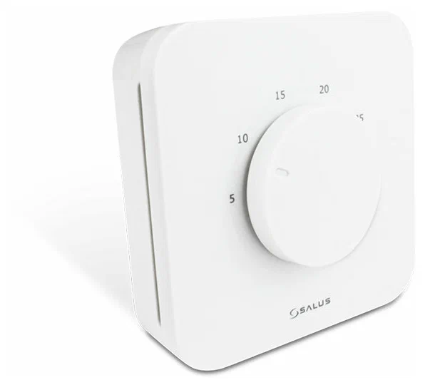 Терморегулятор Salus проводной накладной с функцией NSB 24 В белый