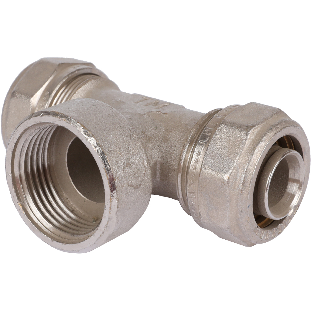 Тройник TIEMME 26х3/4х26 с внутренней резьбой