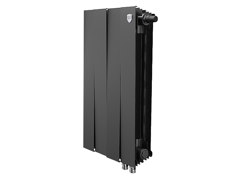 Радиатор биметаллический Royal Thermo PianoForte 500 /Noir Sable VDR x 4 секции