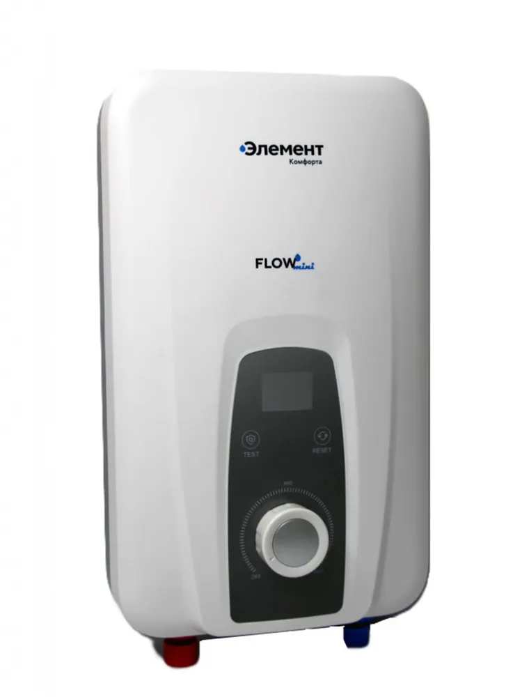 Проточный электрический водонагреватель Элемент комфорта Flow mini 6,5 кВт 220В