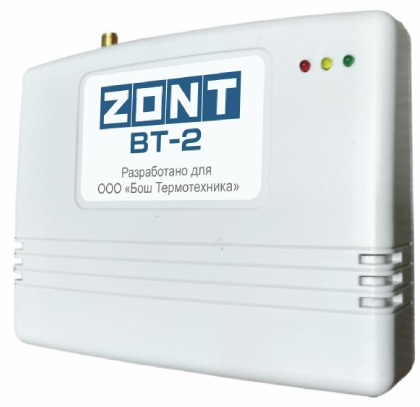 Термостат ZONT BT-2 GSM для газовых котлов BOSCH и BUDERUS