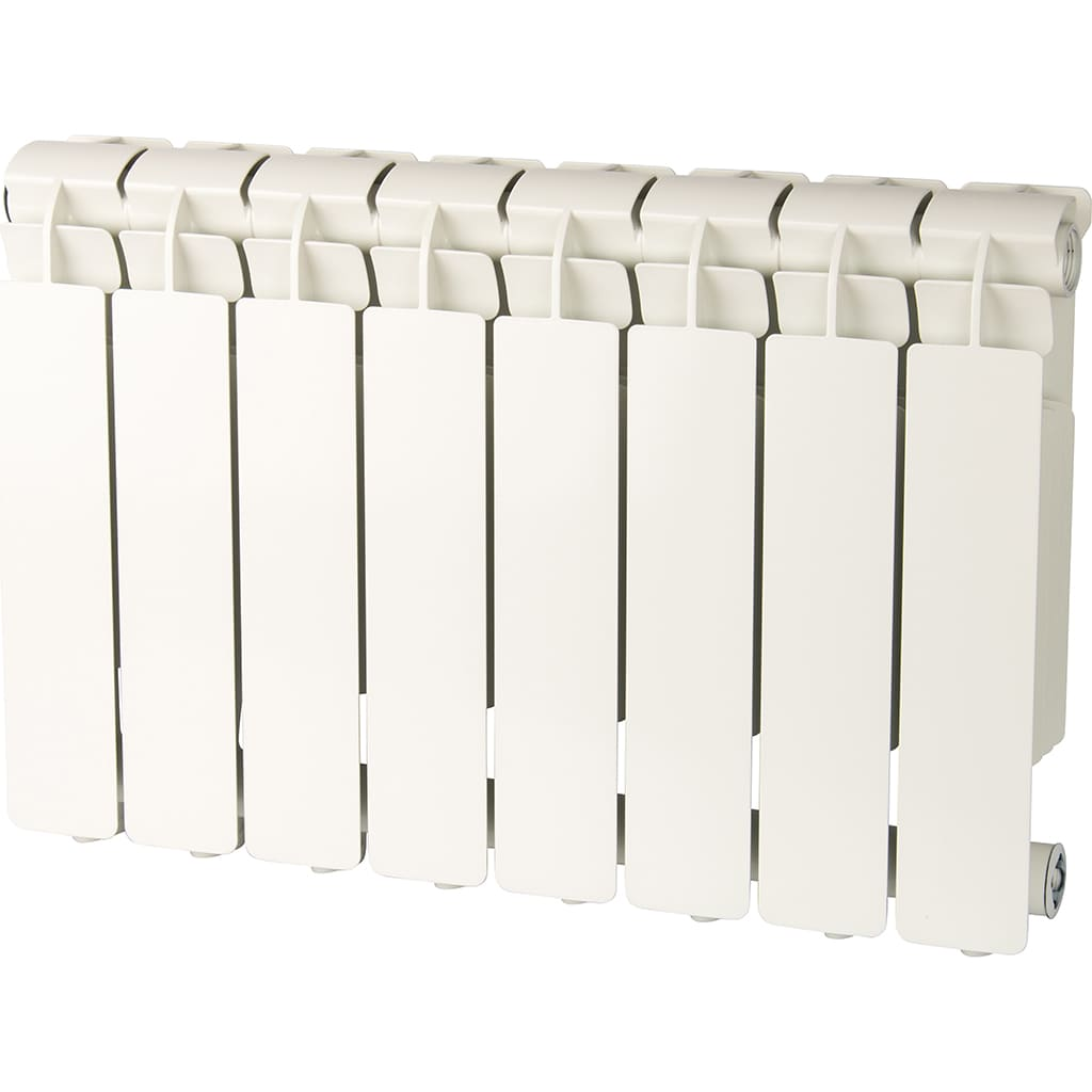 Алюминиевый секционный радиатор Global VOX- R 200 14 секций (белый RAL 9010)