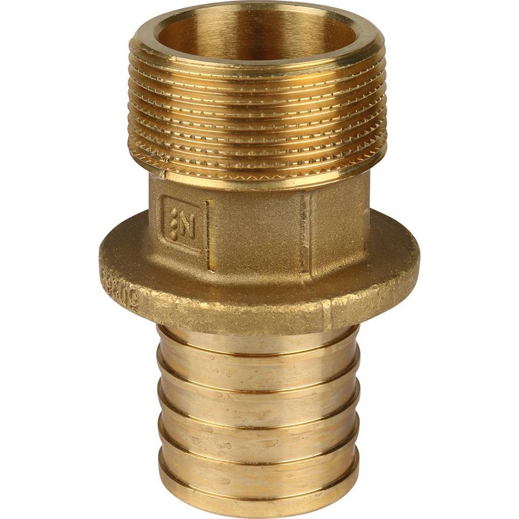 REHAU RAUTITAN Переходник с наружной резьбой 50-R 1 1/2 RX