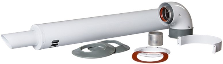 Комплект коаксиального дымохода Camino 60/100 универсальный антилед