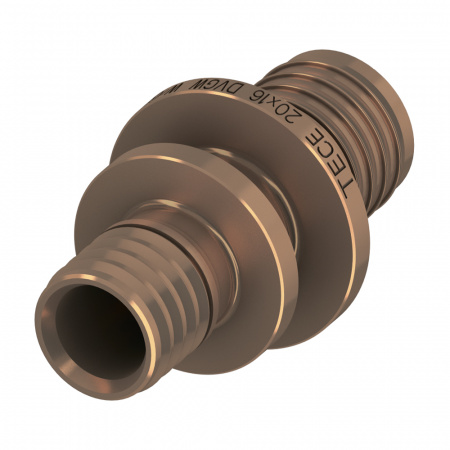 Соединение труба-труба TECE TECEflex 25х20 редукционное наружная резьба (бронза)