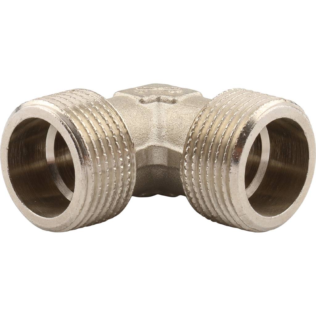 Угольник TIEMME 3/4х3/4 НН (никелированный)