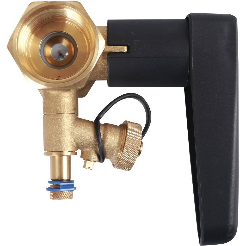 Клапан балансировочный BROEN V DN40S PN25 Kvs=23,7 м3/ч ручной резьбовой с дренажем 4751000S-001673