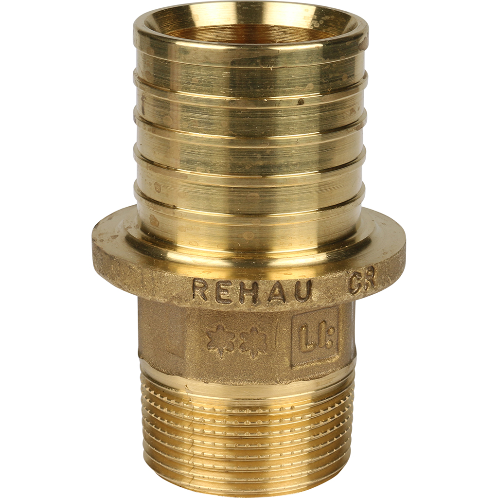 REHAU Переходник с наружной резьбой SDR 11 (50х4,6- R 1 1/4)