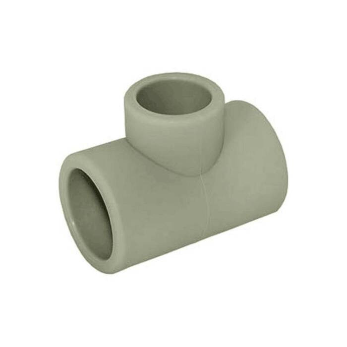 Тройник переходной РосТурПласт PP-R Дн25х20х25 (серый)