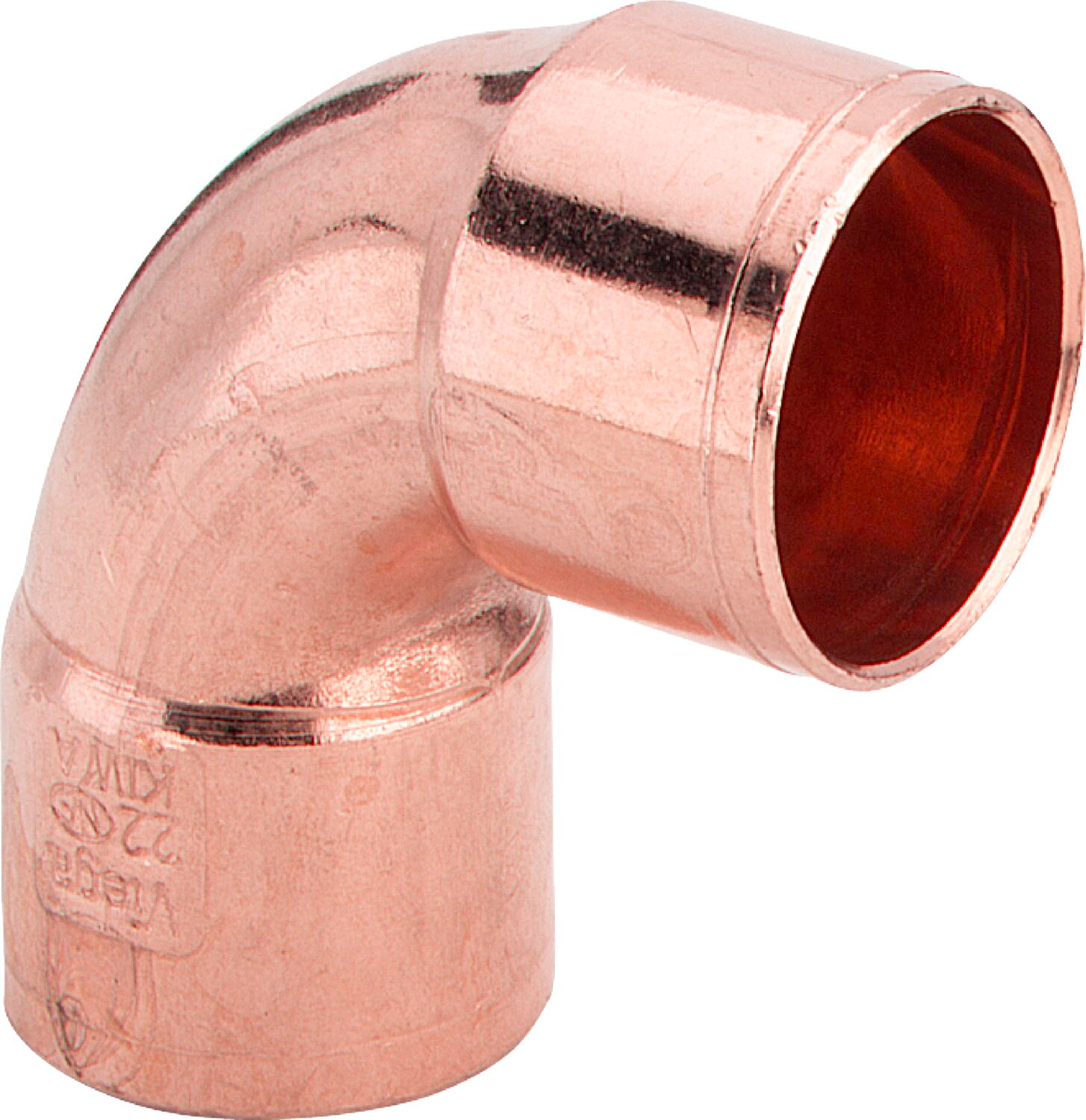 Угольник 90° Viega DN 35мм под пайку медь